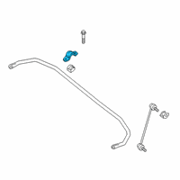 OEM 2020 Infiniti QX50 Clamp-Stabilizer, RH Diagram - 54614-5NA0A