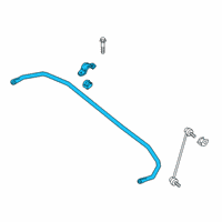 OEM Infiniti QX50 STABILIZER Assembly Front Diagram - 54610-5NA0A