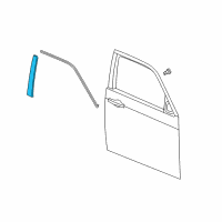 OEM Chrysler 300 APPLIQUE-B Pillar Diagram - 57010385AD