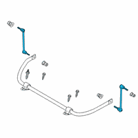 OEM 2022 Ford Explorer Stabilizer Link Diagram - LB5Z-5K484-A