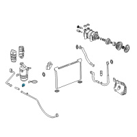 OEM 2005 Chevrolet Trailblazer AC Switch Diagram - 89040362