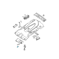 OEM 2006 Nissan Quest Bulb - Vanity Mirror Diagram - 96415-5Z000