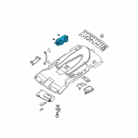 OEM 2004 Nissan Quest Control Assembly-Rear Diagram - 27501-ZF002