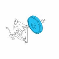 OEM 2004 Hyundai Santa Fe Fan-Cooling Diagram - 25231-26300