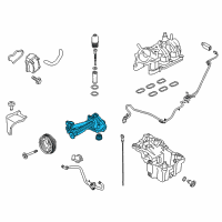 OEM Ford F-150 Oil Pump Diagram - JT4Z-6600-A