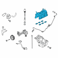 OEM 2018 Ford F-150 Intake Manifold Diagram - JT4Z-9424-B