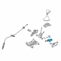 OEM 2021 Hyundai Veloster Switch Assembly Diagram - 46770-F0100