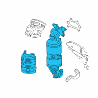 OEM Honda HR-V Converter, Primary Diagram - 18180-51M-A00