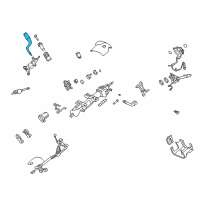 OEM 2008 Chevrolet Silverado 2500 HD Gear Shift Assembly Diagram - 19431843