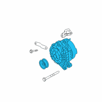 OEM 2004 Hyundai XG350 Generator Assembly Diagram - 37300-39405