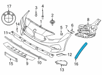 OEM 2021 BMW 228i xDrive Gran Coupe SIDE MARKER REFLECTOR LEFT Diagram - 63-14-7-474-559