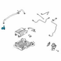 OEM 2011 Mercury Mariner Purge Control Valve Diagram - 9U5Z-9C915-BE