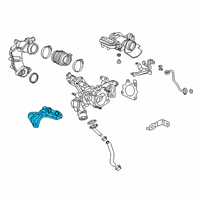 OEM 2019 Honda Accord Cover, Turbocharger Diagram - 18902-6A0-A00