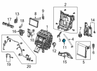 OEM 2022 Honda Civic MOTOR ASSY-, MODE Diagram - 79140-T02-T01