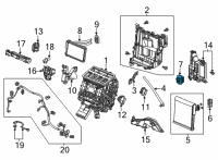 OEM Honda Civic TRANSISTOR ASSY Diagram - 79330-TZ3-A01