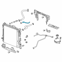 OEM 2019 Chevrolet Blazer Lower Hose Diagram - 84006780