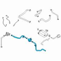 OEM 2021 Nissan Titan Hose-EVAPO Control Diagram - 14912-EZ34B