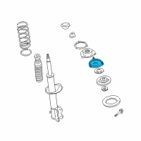 OEM 1997 Nissan Pathfinder Bracket-Front Strut Mounting Insulator Diagram - 54322-0W010