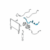 OEM 2006 Toyota Tundra Suction Hose Diagram - 88712-0C060