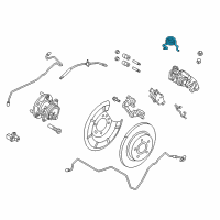 OEM 2018 Ford Focus Spring Diagram - AV6Z-2M005-A