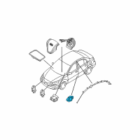 OEM 2006 Hyundai Sonata Sensor Assembly-Side Impact Diagram - 95920-2F100