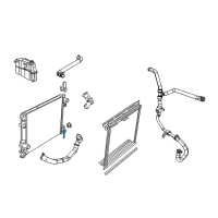 OEM 2007 Dodge Magnum Hose-Radiator Drain Diagram - 5137723AA