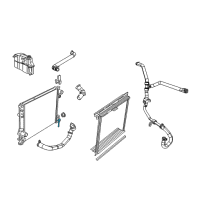 OEM 2014 Dodge Challenger Hose-Radiator Drain Diagram - 5137723AA