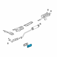 OEM 2002 Acura RSX Cover (Upper) Diagram - 18182-PRB-A00