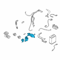 OEM 2001 Chrysler Sebring Valve-Emission Control SOLENOID Diagram - MD367540