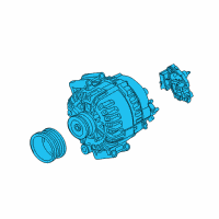 OEM BMW X5 Exchange Alternator Diagram - 12-31-7-560-989