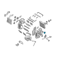 OEM 2012 Hyundai Sonata Heater System Intake Actuator Assembly Diagram - 97162-3SAA0