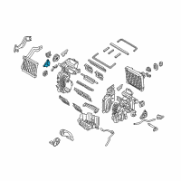 OEM 2017 Hyundai Elantra Temperature Actuator Motor Assembly Diagram - 97159-F2010