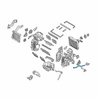 OEM 2019 Hyundai Santa Fe A/C Hose Diagram - 972371P000