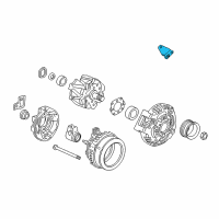 OEM 2020 Acura RLX Bracket, Alternator Diagram - 31113-5G0-A01