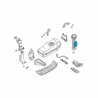 OEM 1999 Nissan Frontier Fuel Gauge Sender Assembly Diagram - 25060-3S510