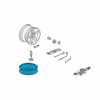 OEM 1999 Honda Prelude Disk, Wheel (15X4T) Diagram - 42700-SZ3-003