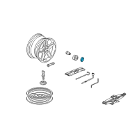 OEM Acura Plate (A) Diagram - 44734-S6M-A02