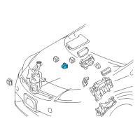 OEM 2016 Toyota Sequoia Relay Box Diagram - 82660-0C110