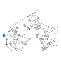 OEM Toyota Sienna ECM Relay Diagram - 90080-87026