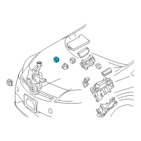 OEM 2014 Toyota Prius Plug-In Relay Diagram - 82660-47040