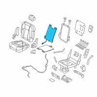 OEM 2011 Lincoln Navigator Seat Back Heater Diagram - 9L1Z-14D696-C