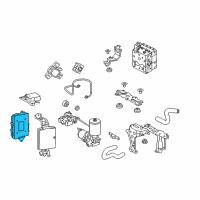 OEM 2019 Toyota Highlander Control Module Diagram - 896C0-48010