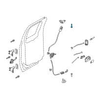 OEM Ford F-250 Super Duty Striker Bolt Diagram - -W704606-S424