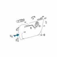 OEM Lexus Check Assy, Rear Door, RH Diagram - 68630-33060