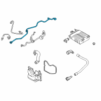 OEM 2017 Ford Focus Tube Diagram - BV6Z-9C047-A