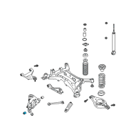 OEM 2011 Nissan Quest Bush-Link Diagram - 55152-CA000