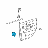 OEM 2012 Ram 1500 Switch-Power Window Diagram - 4602864AC