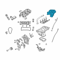 OEM 2013 Jeep Wrangler Intake Manifold Diagram - 68141333AC