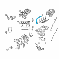 OEM 2018 Jeep Wrangler JK Tube-Oil Pickup Diagram - 5184426AD