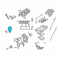 OEM 2015 Jeep Wrangler Chain-Timing Secondary Diagram - 5184352AF